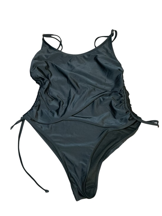 Other - Black One-Piece Ruched Side Swimsuit